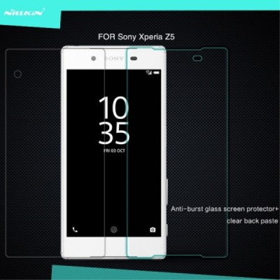 Sony Xperia Z5 Nillkin 9H Tempered Glass ekrāna aizsargstikls / Vacins.lv