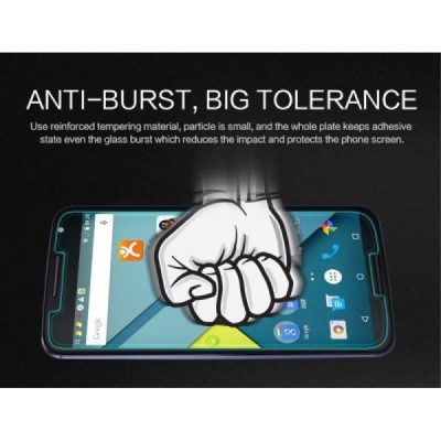 Motorola Nexus 6 „Nillkin“ H Tempered Glass sustiprintos apsaugos apsauginis ekrano stiklas 0.33 mm / Priedai.lt