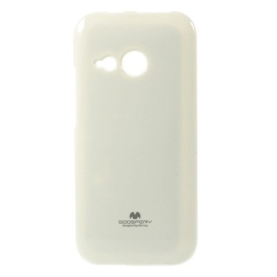 HTC One mini 2 (m8 mini) Mercury balts cieta silikona (TPU) apvalks / vacins.lv
