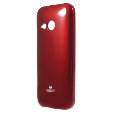 HTC One mini 2 (m8 mini) Mercury sarkans cieta silikona (TPU) apvalks / vacins.lv