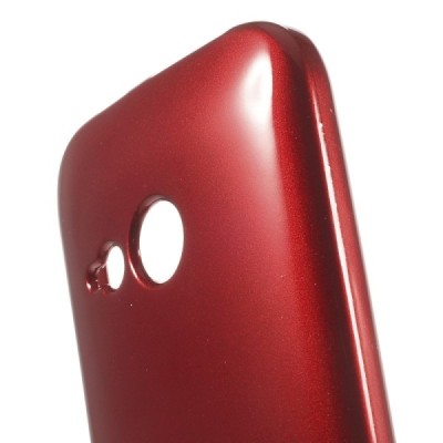 HTC One mini 2 (m8 mini) Mercury sarkans cieta silikona (TPU) apvalks / vacins.lv