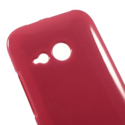 HTC One mini 2 (m8 mini) tamsiai rožinis Mercury kieto silikono (TPU) dėklas / Priedai.lt