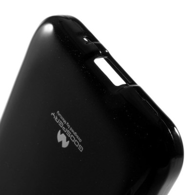 Samsung Galaxy Core Prime Mercury melns cieta silikona (TPU) apvalks / vacins.lv