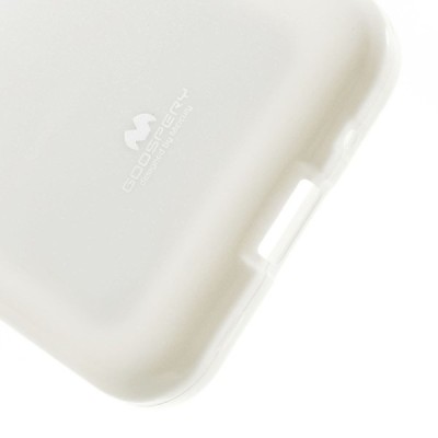 Samsung Galaxy Core Prime Mercury balts cieta silikona (TPU) apvalks / vacins.lv