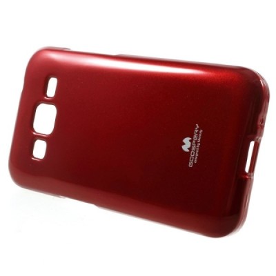 Samsung Galaxy Core Prime raudonas Mercury kieto silikono (TPU) dėklas / Priedai.lt