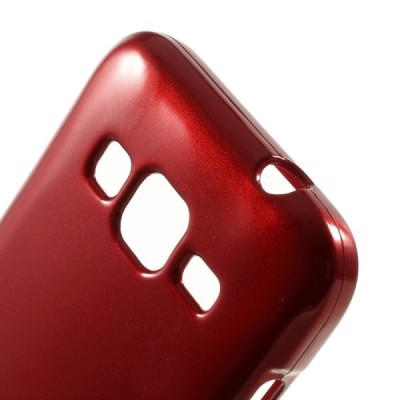 Samsung Galaxy Core Prime raudonas Mercury kieto silikono (TPU) dėklas / Priedai.lt