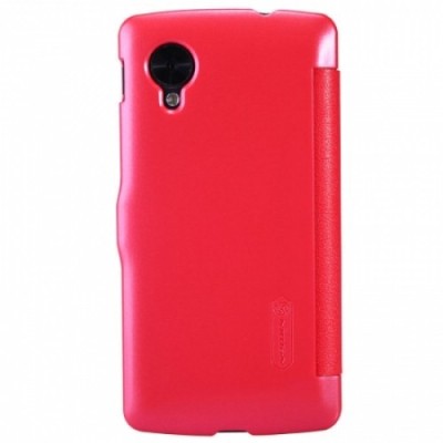 LG Nexus 5 E980 „Nillkin“ Fresh atvēramais sarkans futrālis / Vacins.lv