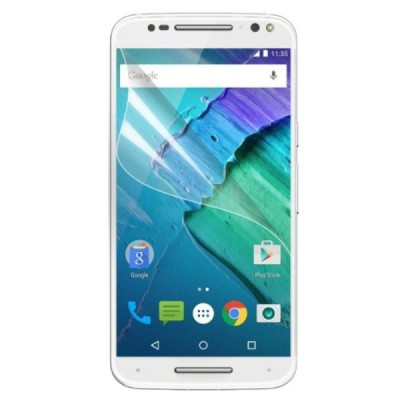 Motorola Moto X Style ekrāna aizsargplēve - dzidra / Vacins.lv