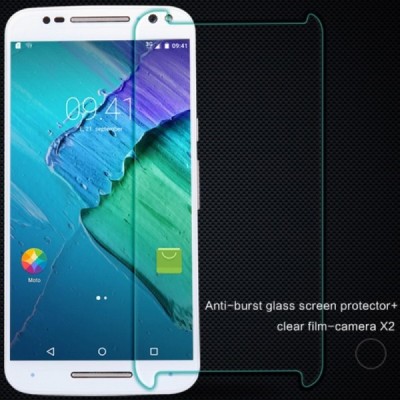 Motorola Moto X Style Nillkin 9H Tempered Glass ekrāna aizsargstikls / Vacins.lv