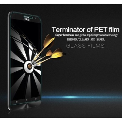 Asus Zenfone 2 5.0 (ZE500CL) „Nillkin“ 9H Tempered Glass ekrāna aizsargstikls / Vacins.lv