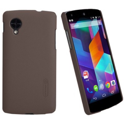„Nillkin“ Super Frosted rudas LG Nexus 5 E980 dėklas (dėkliukas) / Priedai.lt