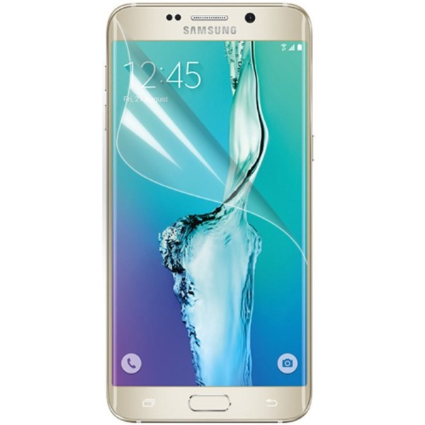 „ISME“ ekrāna aizsargplēve (pilnīgi aizsedzama) - dzidra (Galaxy S6 Edge+)