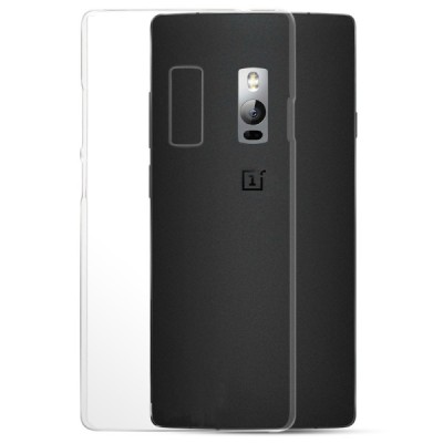 OnePlus 2 (Two) skaidrus (permatomas) silikoninis TPU ploniausias pasaulyje bespalvis dėklas / Priedai.lt