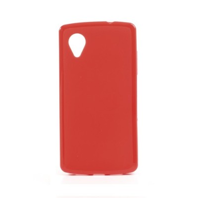 „Jelly Case“ raudonas LG Nexus 5 E980 dėklas (dėkliukas) / Priedai.lt