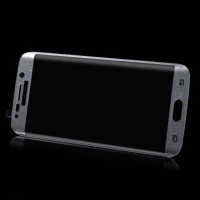 Samsung Galaxy S6 Edge (G925) 3D Tempered Glass dzidrs (caurspīdīgs) ekrāna aizsargstikls / Vacins.lv