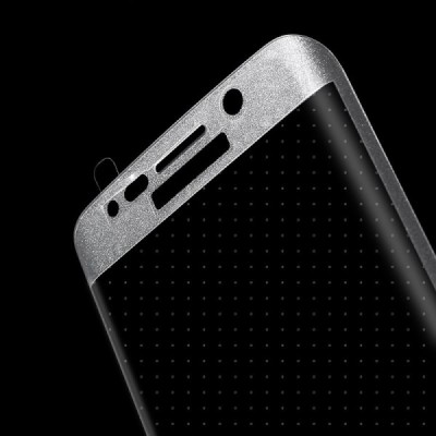 Samsung Galaxy S6 Edge (G925) 3D Tempered Glass dzidrs (caurspīdīgs) ekrāna aizsargstikls / Vacins.lv