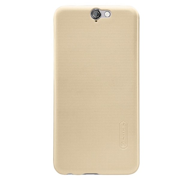 „Nillkin“ Frosted Shield dėklas - auksinis + apsauginė ekrano plėvelė (One A9)