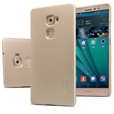Huawei Mate S Nillkin Frosted Shield zelta plastmasas apvalks + ekrāna aizsargplēve / Vacins.lv
