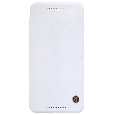 Greznais „Nillkin“ Qin sērijas ādas atvērams balts Huawei Nexus 6P maciņš (maks) / Vacins.lv