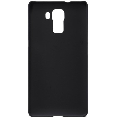 Huawei Honor 7 Nillkin Frosted Shield melns plastmasas apvalks + ekrāna aizsargplēve / Vacins.lv