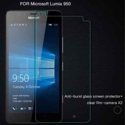 Microsoft Lumia 950 Nillkin 9H Tempered Glass ekrāna aizsargstikls / Vacins.lv