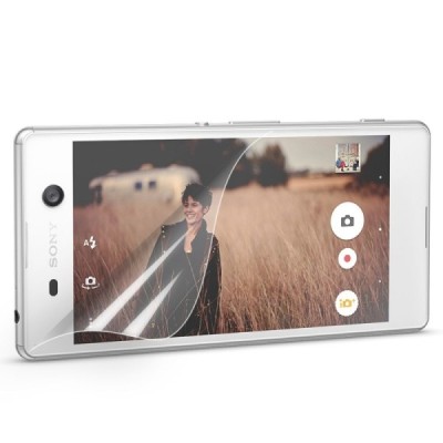 Sony Xperia M5 dzidra ekrāna aizsargplēve / Vacins.lv