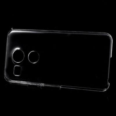 LG Nexus 5X plastikinis skaidrus (permatomas) dėklas - nugarėlė / Priedai.lt