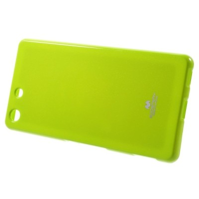 Sony Xperia M5 Mercury zaļš cieta silikona (TPU) apvalks / Vacins.lv