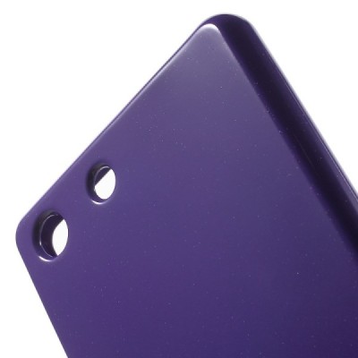 Sony Xperia M5 Mercury violets cieta silikona (TPU) apvalks / vacins.lv