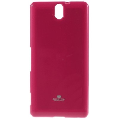 Sony Xperia C5 Ultra Mercury rožinis kieto silikono TPU dėklas - nugarėlė / Priedai.lt