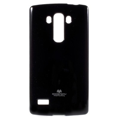 LG G4s (H735) Mercury juodas kieto silikono tpu dėklas - nugarėlė / Priedai.lt