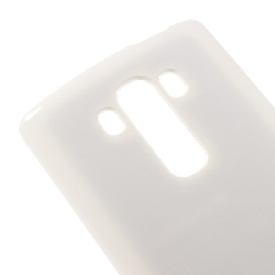 LG G4s (H735) Mercury balts cieta silikona (TPU) apvalks / vacins.lv