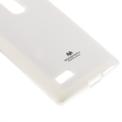 LG G4s (H735) Mercury balts cieta silikona (TPU) apvalks / vacins.lv