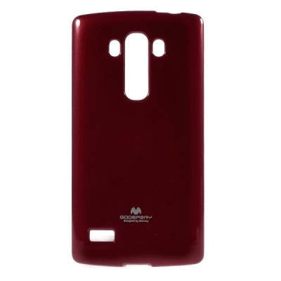 LG G4s (H735) Mercury sarkans cieta silikona (TPU) apvalks / vacins.lv