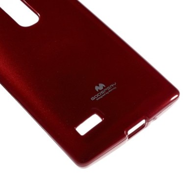 LG G4s (H735) Mercury sarkans cieta silikona (TPU) apvalks / vacins.lv
