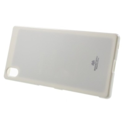 Sony Xperia Z5 Premium Mercury balts cieta silikona (TPU) apvalks / vacins.lv
