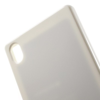 Sony Xperia Z5 Premium Mercury balts cieta silikona (TPU) apvalks / vacins.lv