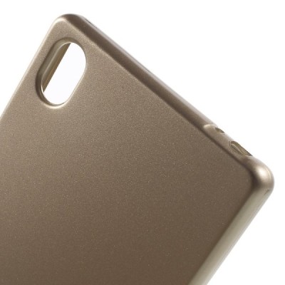 Sony Xperia Z5 Premium Mercury zelta cieta silikona (TPU) apvalks / vacins.lv