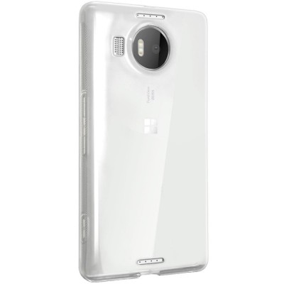 Microsoft Lumia 950 XL dzidrs (caurspīdīgs) cieta silikona TPU pasaulē planākais apvalks / Vacins.lv