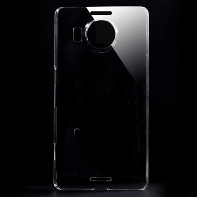 Microsoft Lumia 950 XL plastmasas dzidrs (caurspīdīgs) apvalks / Vacins.lv