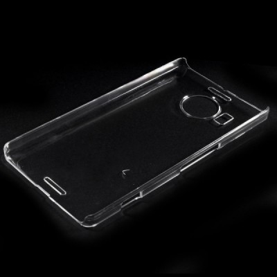 Microsoft Lumia 950 XL plastmasas dzidrs (caurspīdīgs) apvalks / Vacins.lv