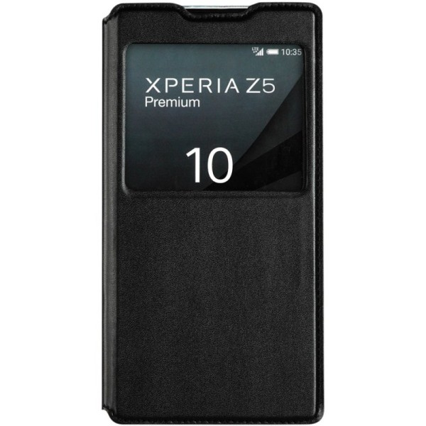 „Kalaideng“ Sun atvēramais maciņš - melns (Xperia Z5 Premium)