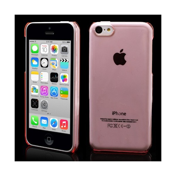 Dzidrs plastmasas apvalks - rozs (iPhone 5C)