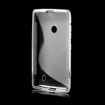 Nokia Lumia 520 dzidrs cieta silikona futrālis / Vacins.lv