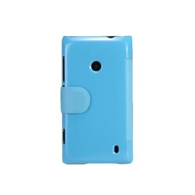 Nokia Lumia 520 „Nillkin“ Fresh atvēramais zils futrālis / Vacins.lv