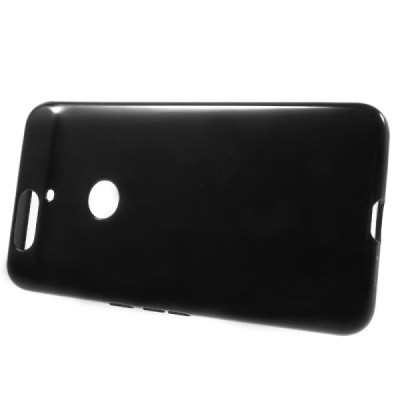 Huawei Nexus 6P cieta silikona (TPU) melns apvalks / vacins.lv