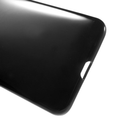 Huawei Nexus 6P cieta silikona (TPU) melns apvalks / vacins.lv
