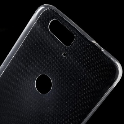 Huawei Nexus 6P dzidrs (caurspīdīgs) cieta silikona TPU pasaulē planākais apvalks / Vacins.lv