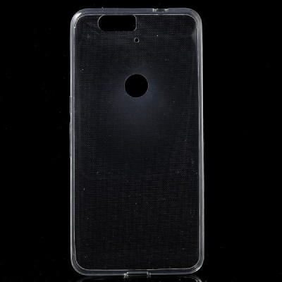 Huawei Nexus 6P dzidrs (caurspīdīgs) cieta silikona TPU pasaulē planākais apvalks / Vacins.lv