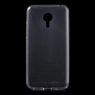 Meizu MX5 skaidrus (permatomas) silikoninis TPU ploniausias pasaulyje bespalvis dėklas / Priedai.lt